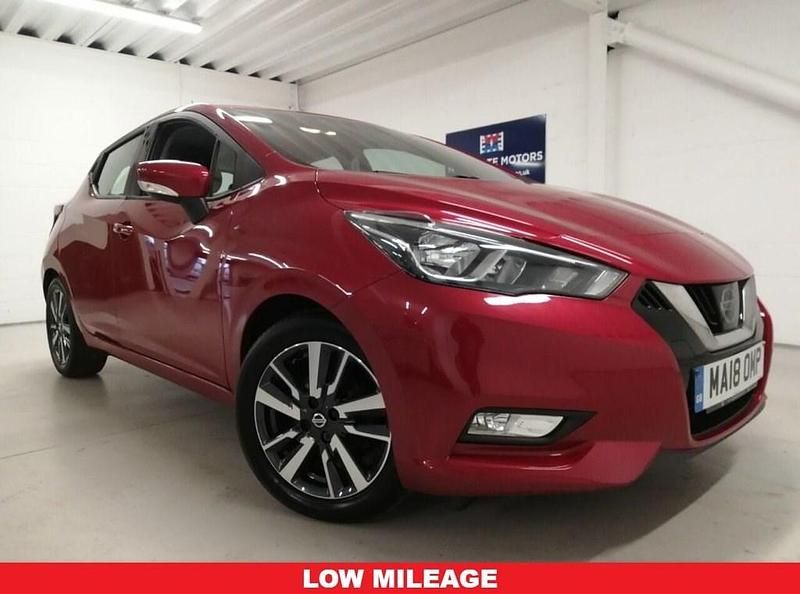 Used Nissan Micra Acenta Limited Edition 2018 Red Hatchback