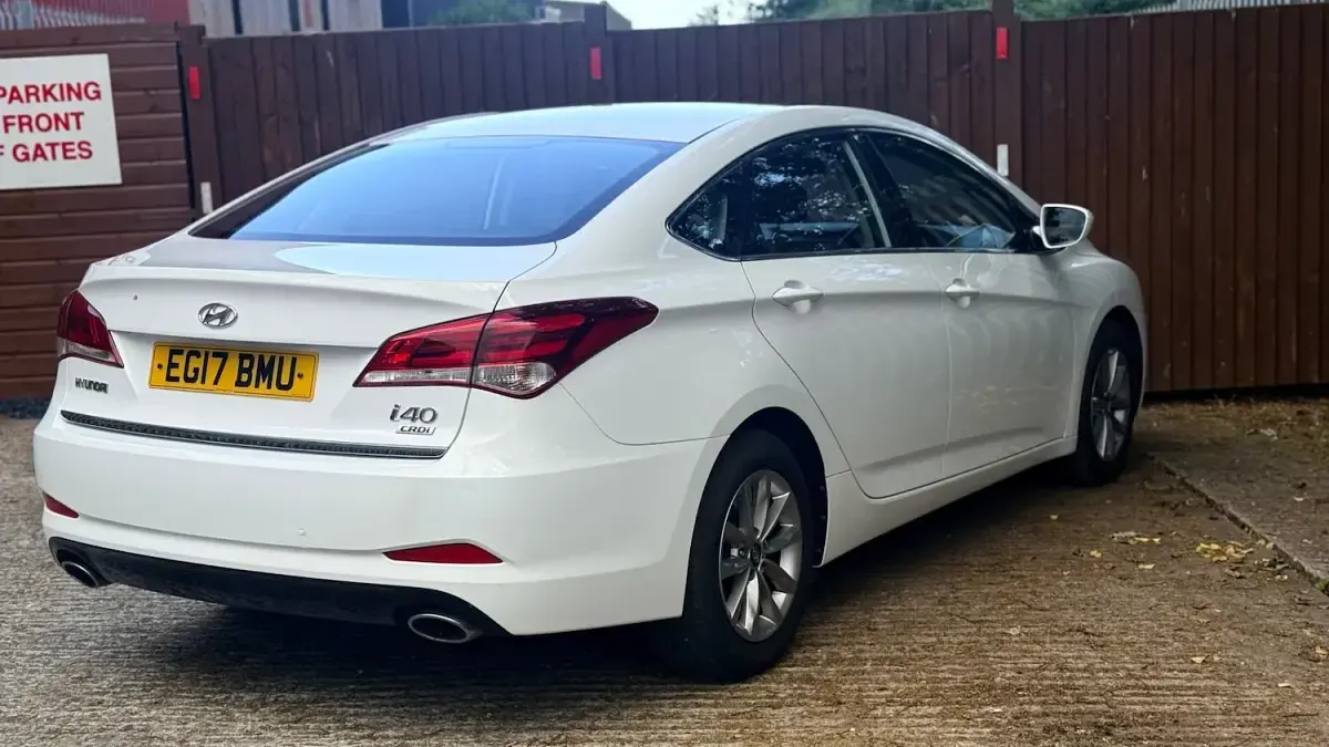 Used Hyundai i40 2017 White Sedan