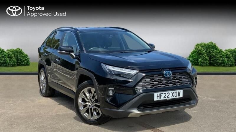 Galaxy black Used 2022 Toyota RAV4 Hybrid SUV | £29,990 (Fair price) - Image 1/4