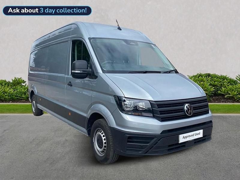 Silver Used 2024 VW Crafter Van | £39,589 - Image 1/4