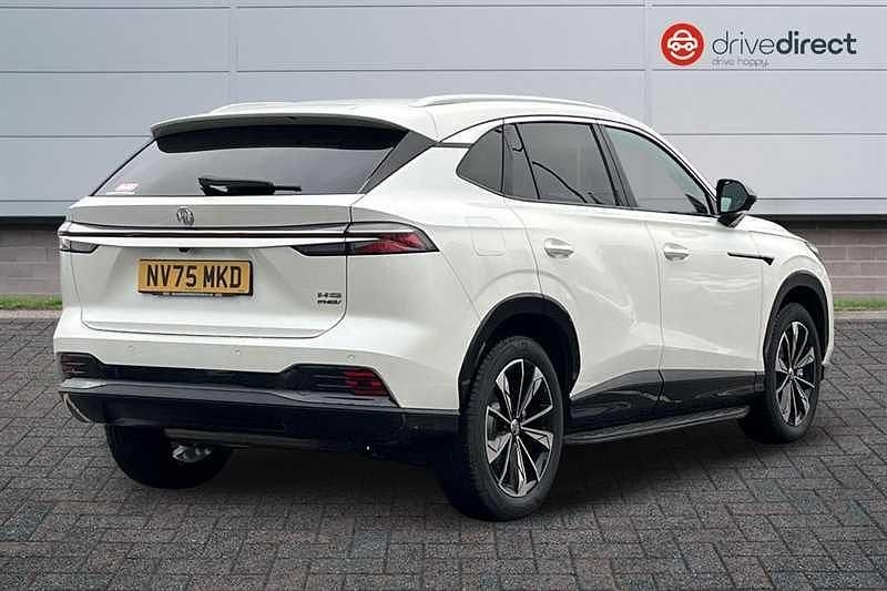 New MG HS Trophy 299 HP (219 kW) 2025 Solid  white pearl SUV