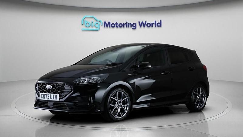 Used Ford Fiesta ST-Line 100 HP (73 kW) 2023 Black Hatchback