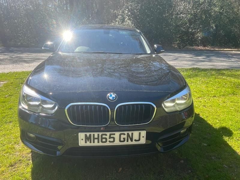 Used BMW 120 Sport Line 2016 Black Hatchback
