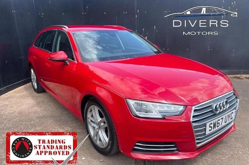 Red Used 2017 Audi A4 Sport Estate | £14,495 (Fair price) - Image 1/1