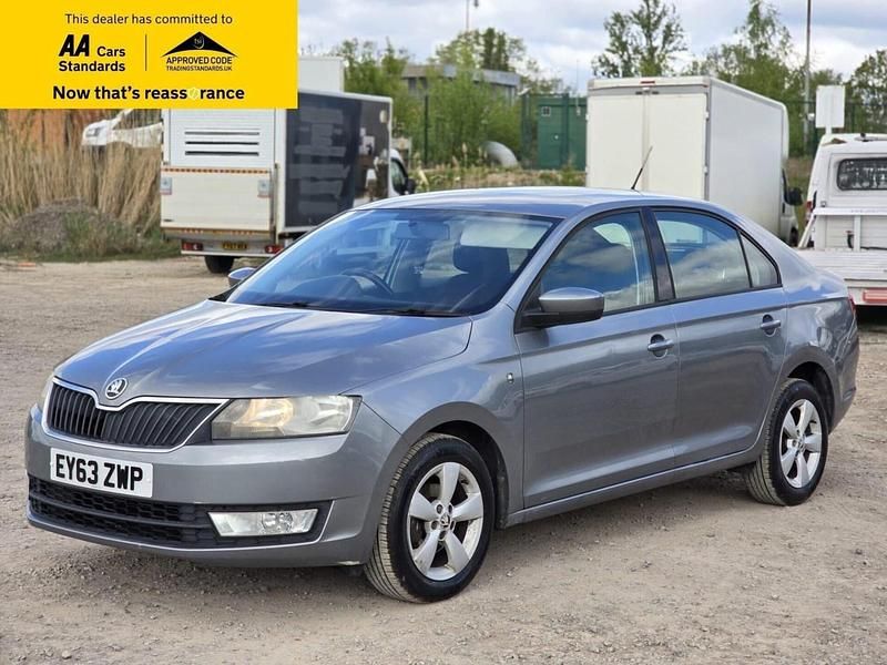 Used Skoda Rapid SE 86 HP (63 kW) 2013 Grey Hatchback