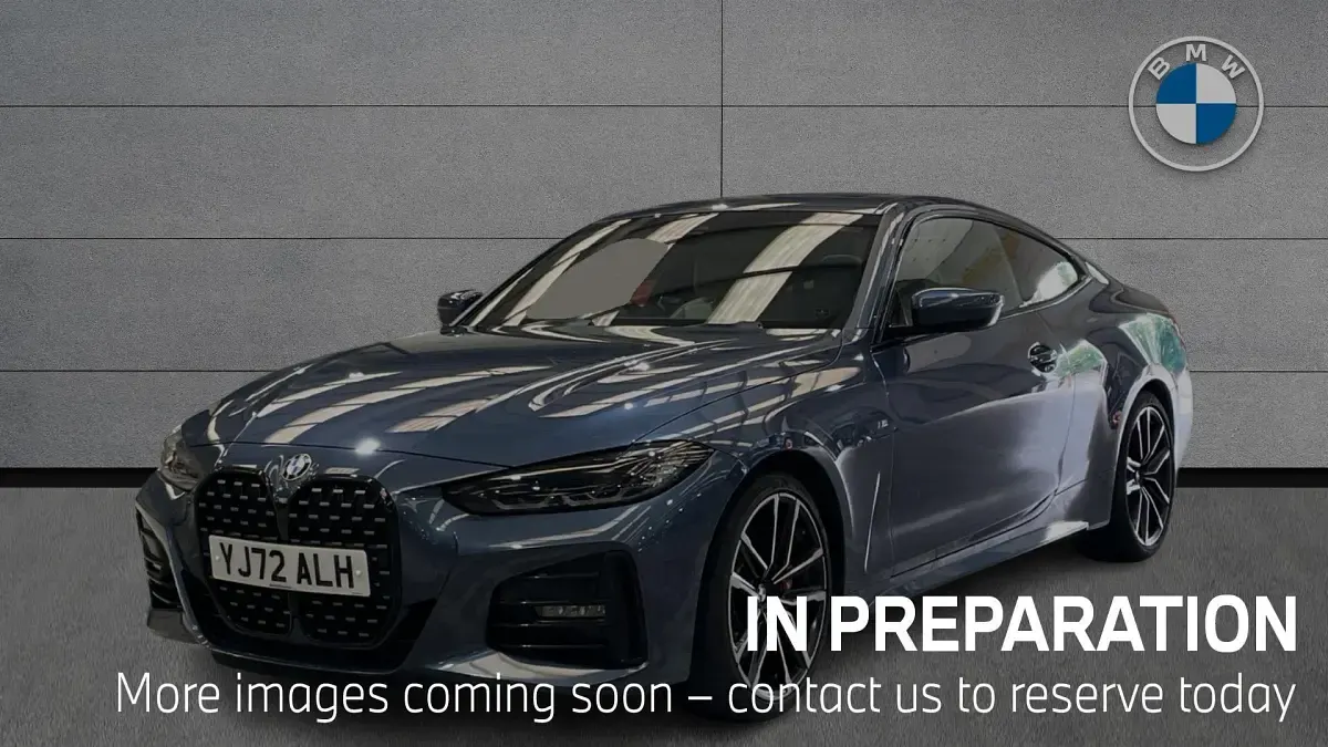 Used BMW 420 M Sport 181 HP (133 kW) 2023 Blue Coupe