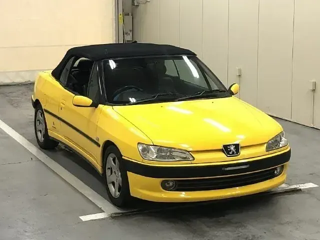 Used Peugeot 306 Cabriolet 1999 Yellow Cabriolet