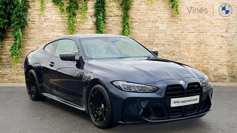Blue Used 2022 BMW M4 Competition Edition Coupe | £57,999 (Expensive) - Image 1/4