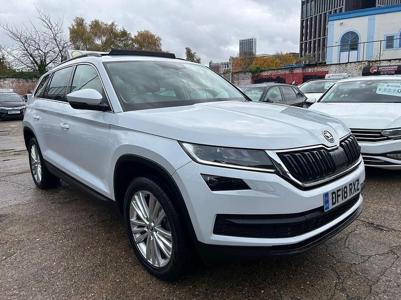 White Used 2018 Skoda Kodiaq SE L SUV | £16,990 (Super price) - Image 1/3