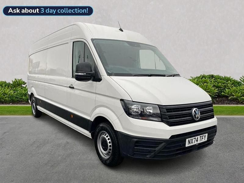 White Used 2024 VW Crafter Van | £28,998 (Fair price) - Image 1/4