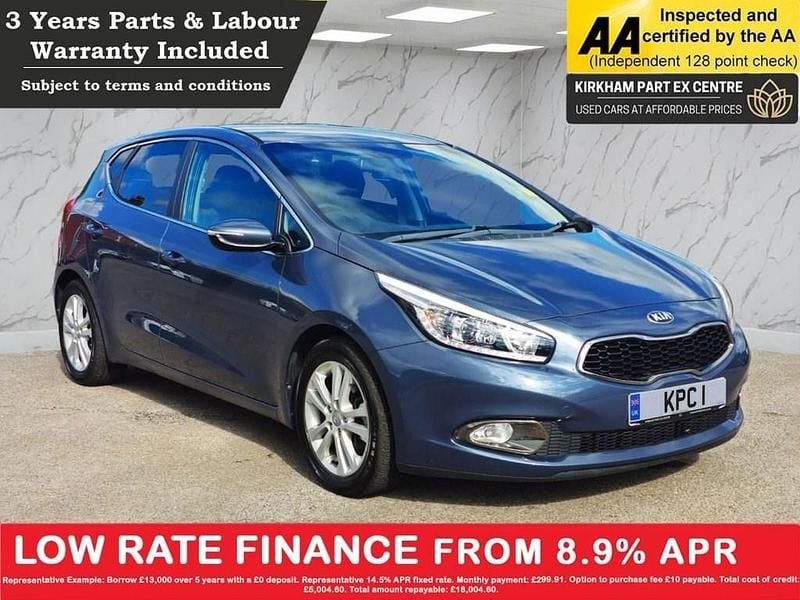 Blue Used 2014 Kia Ceed 3 Hatchback | £9,295 (A bit pricey) - Image 1/4