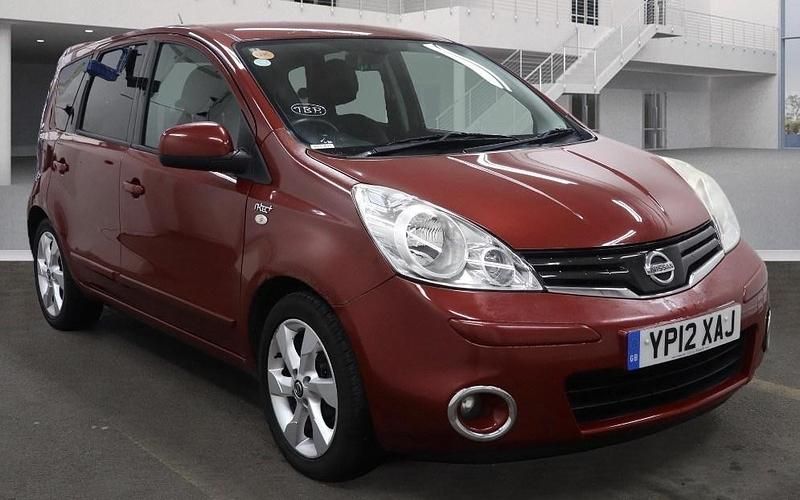 Used Nissan Note N-TEC 2012 Red Hatchback