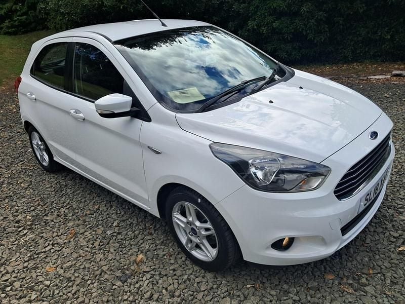 Used Ford Ka Plus Zetec 2018 White Hatchback