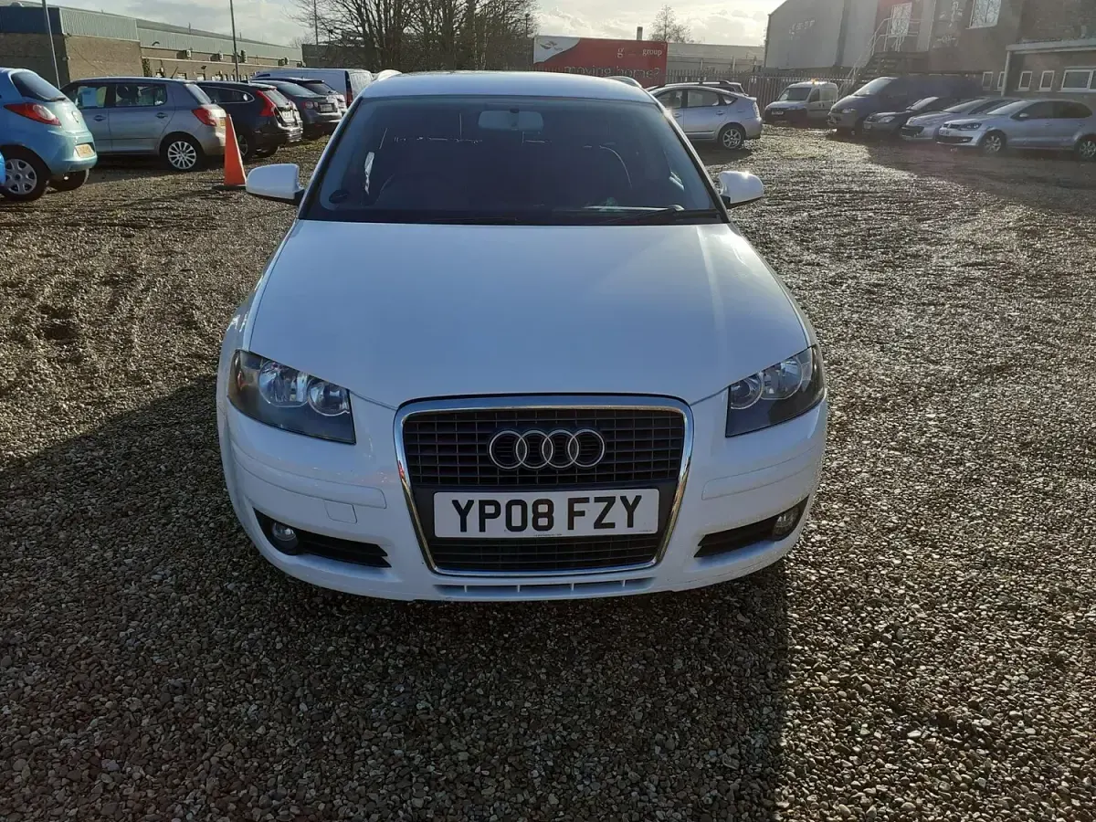 Used Audi A3 Sportback 2008 White Hatchback