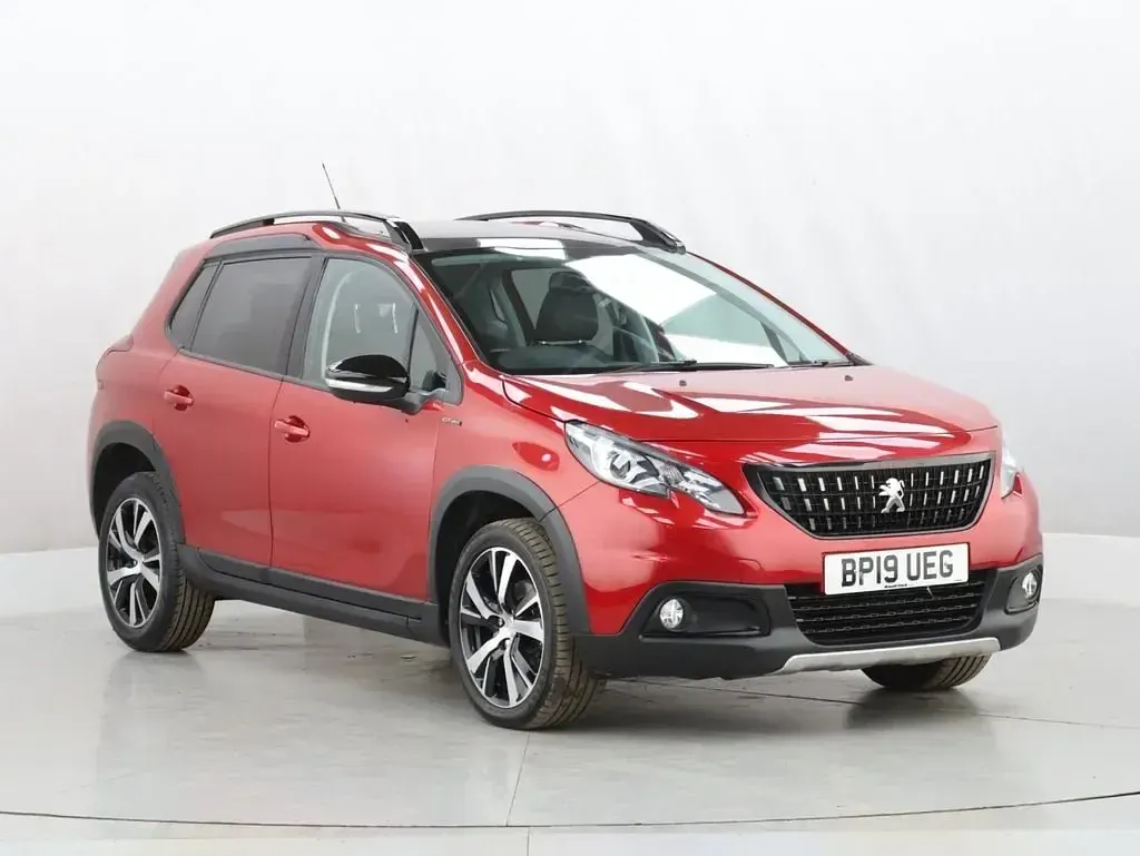 Second-hand Peugeot 2008 GT-line 100 CP (73 kW) 2019 Roșu SUV