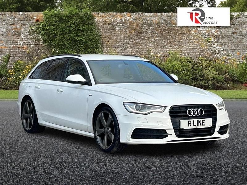 Used Audi A6 Black Edition 2013 White Estate