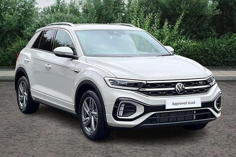 Ascot grey New 2025 VW T-Roc R-line SUV | £30,210 (Super price) - Image 1/4