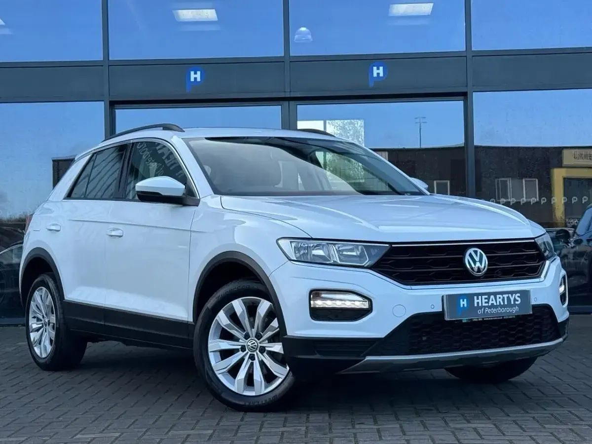 Usado VW T-Roc SE 115 HP (84 kW) 2018 Branco SUV
