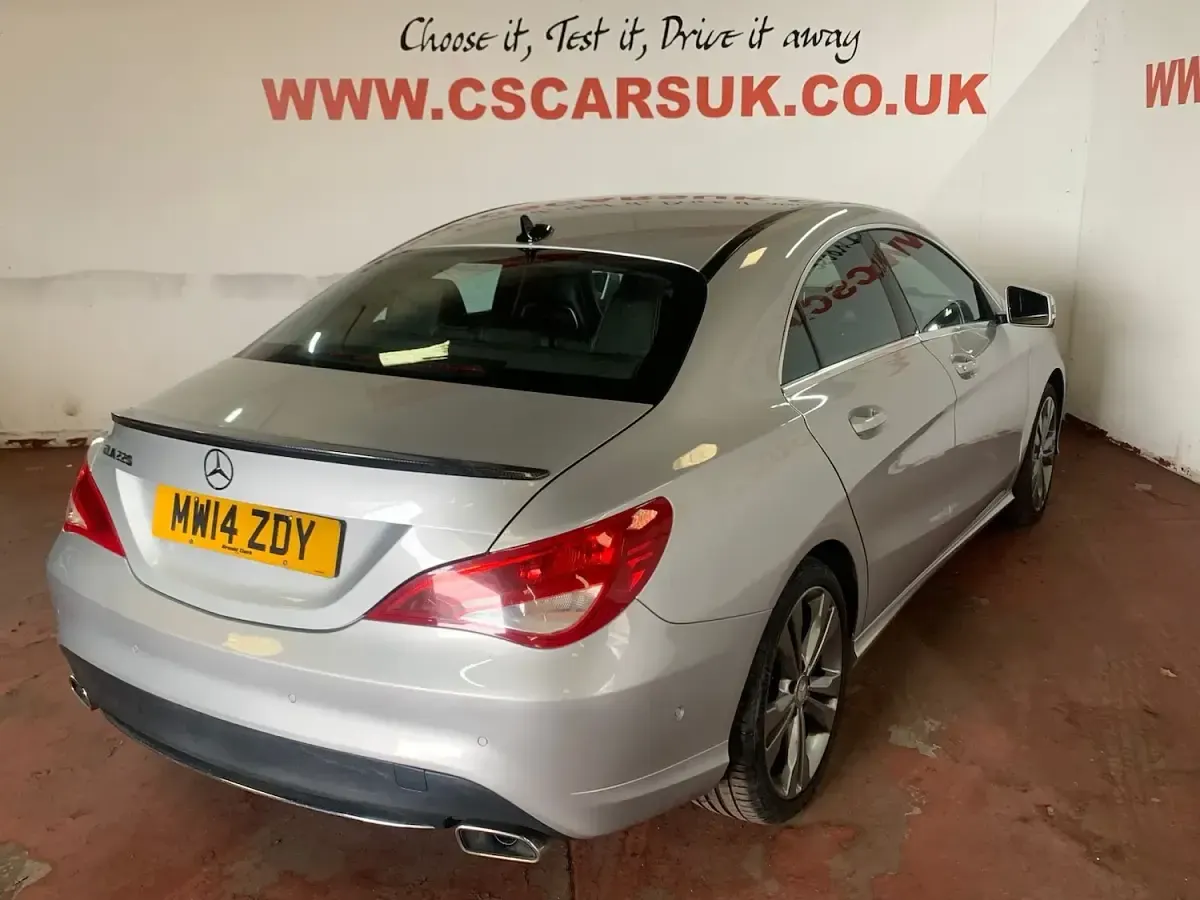 Used Mercedes CLA220 2014 Silver Sedan