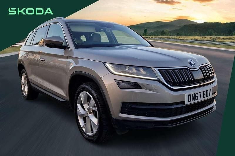 Beige Used 2017 Skoda Kodiaq SUV | £20,239 (Fair price) - Image 1/4