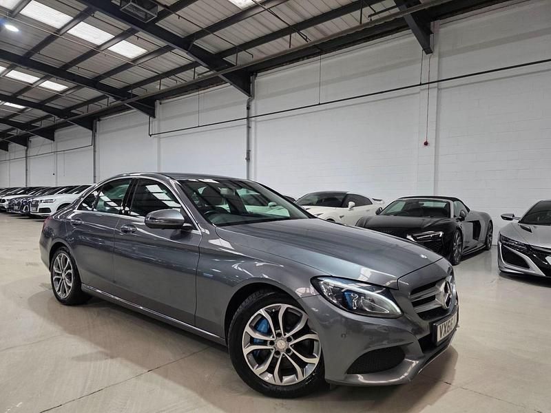Used Mercedes C350e 2016 Grey Sedan