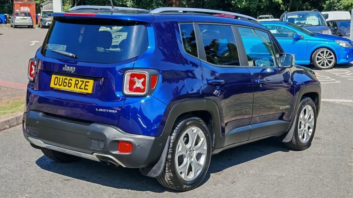 Used Jeep Renegade Limited 140 HP (102 kW) 2016 Blue SUV