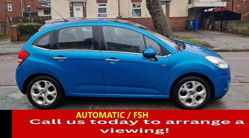 Used Citroën C3 Exclusive 120 HP (88 kW) 2012 Blue Hatchback