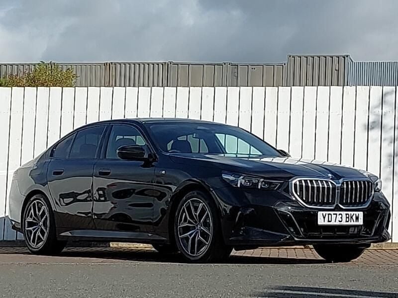 Black Used 2024 BMW 520 M Sport Sedan | £37,498 (Good price) - Image 1/4