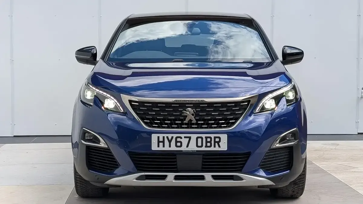 Used Peugeot 3008 GT-line 2017 Blue Hatchback
