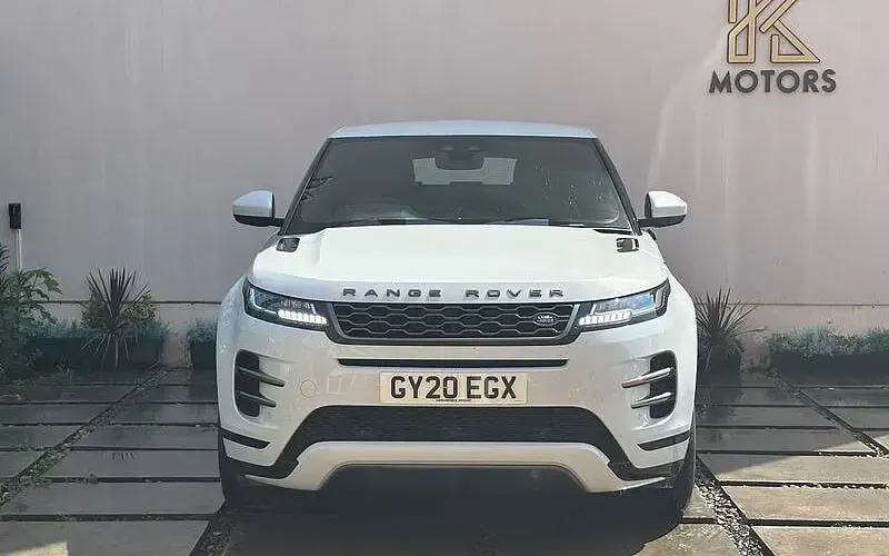 Used Land Rover Range Rover evoque R-Dynamic 182 HP (133 kW) 2020 White SUV