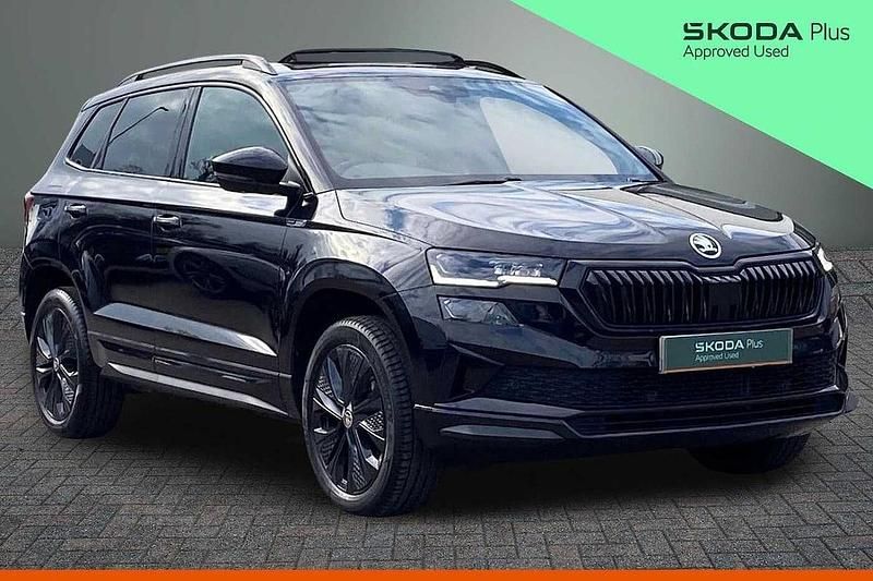 Used Skoda Karoq SportLine 150 HP (110 kW) 2022 Black SUV