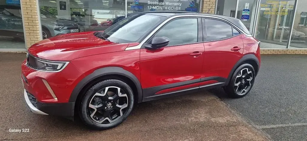 Used Vauxhall Mokka Ultimate 100 kW (136 HP) 2022 Red SUV