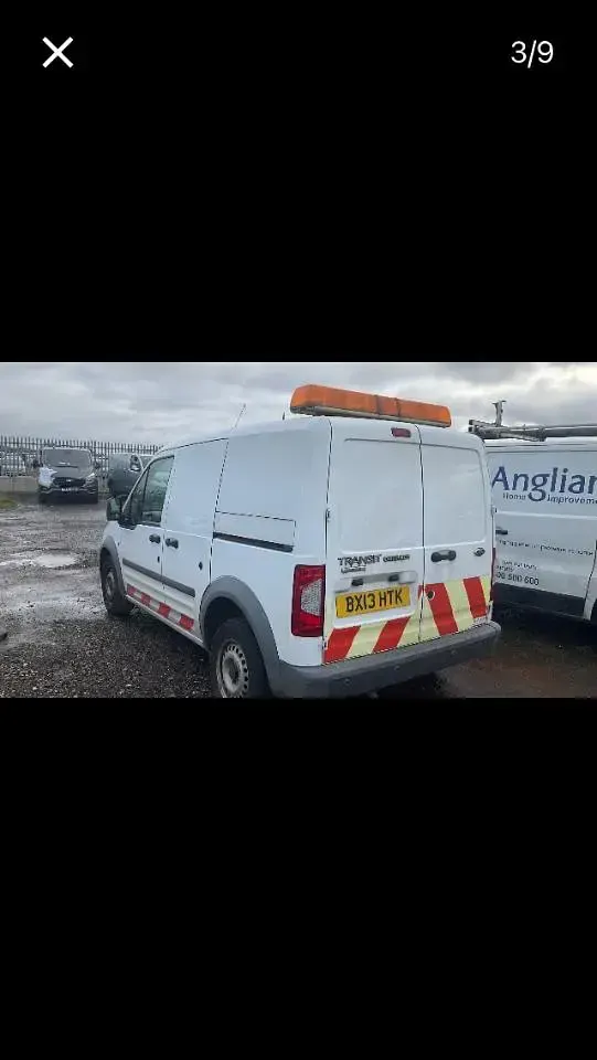 Used Ford Transit Connect 75 HP (55 kW) 2013 White MPV
