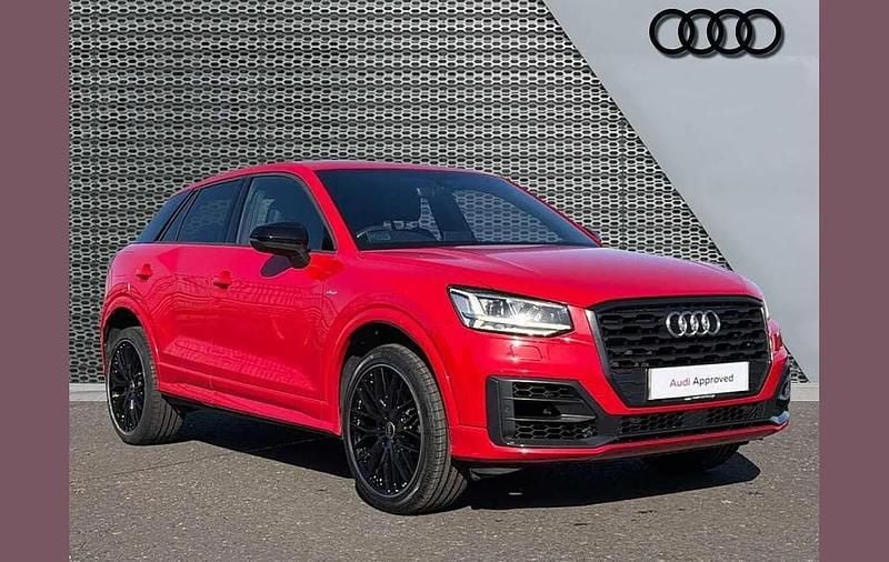 Used Audi Q2 Black Edition 147 HP (108 kW) 2021 Red SUV