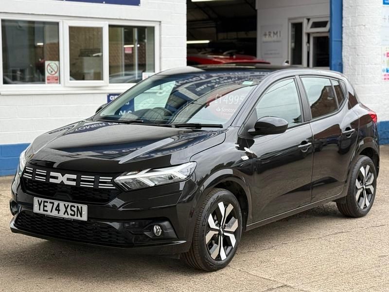 Pearl black metallic Used 2024 Dacia Sandero Journey Hatchback | £14,995 (Fair price) - Image 1/4
