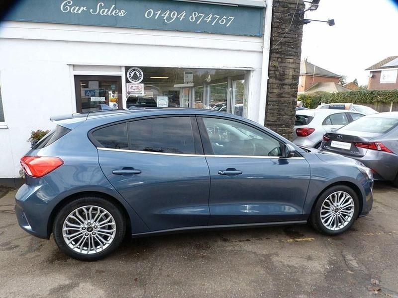 Used Ford Focus Titanium X 2020 Blue Hatchback