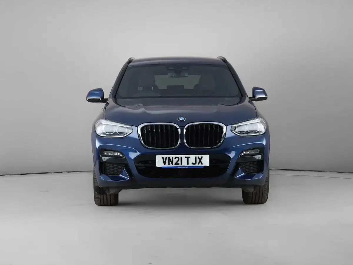 Used BMW X3 M Sport 292 HP (214 kW) 2021 Blue SUV