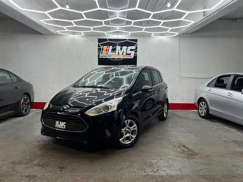 Used Ford B-MAX Zetec 100 HP (73 kW) 2015 Black MPV