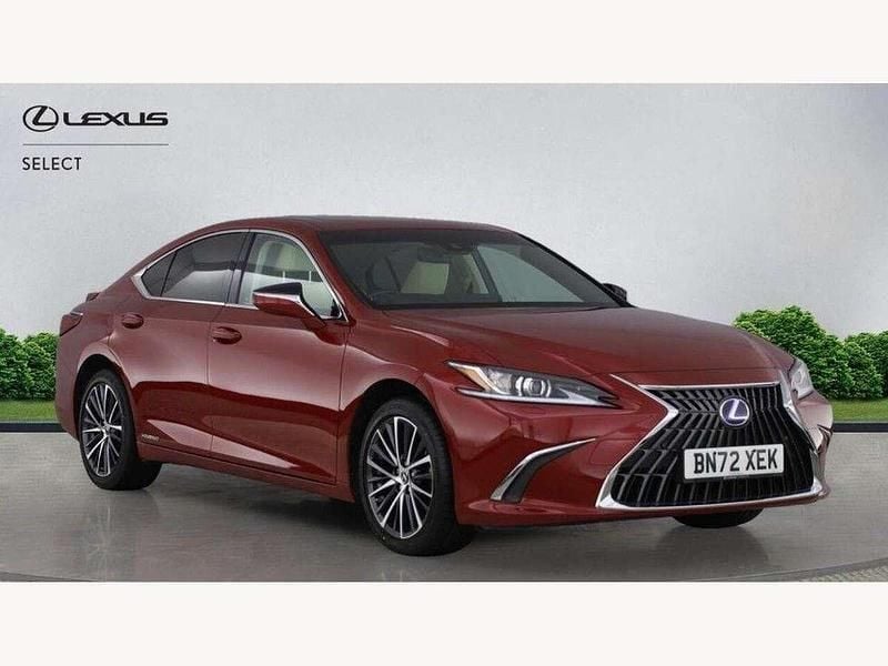 Red Used 2022 Lexus ES300H Sedan | £27,250 (Good price) - Image 1/4