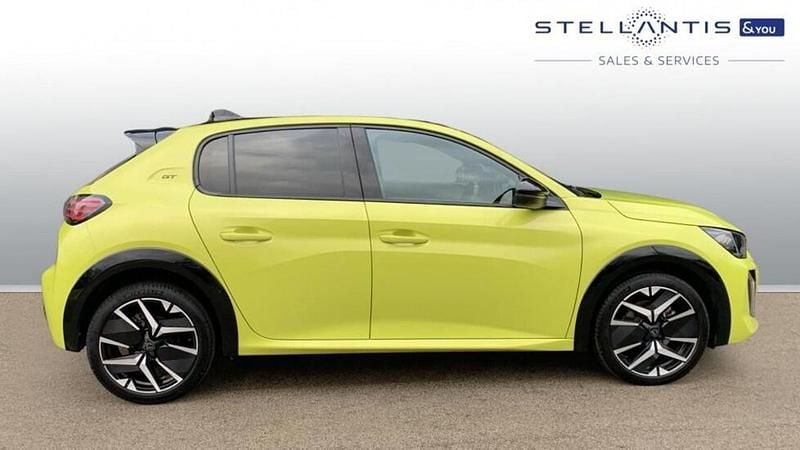 Yellow Used 2024 Peugeot 208 GT Hatchback | £19,004 (Fair price) - Image 1/3