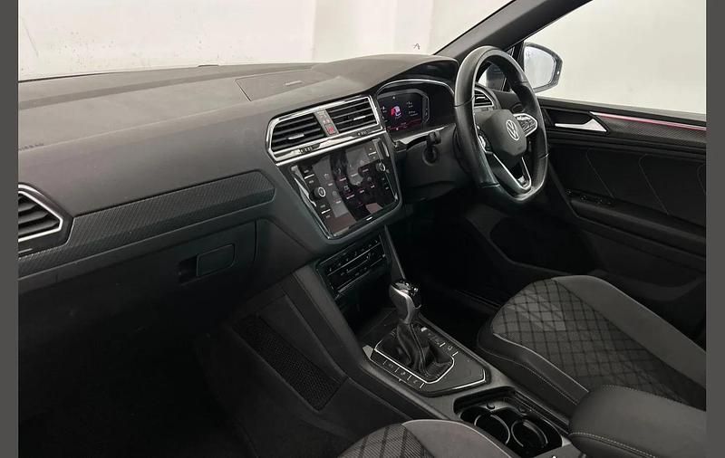 Used VW Tiguan R-line 150 HP (110 kW) 2021 Blue SUV