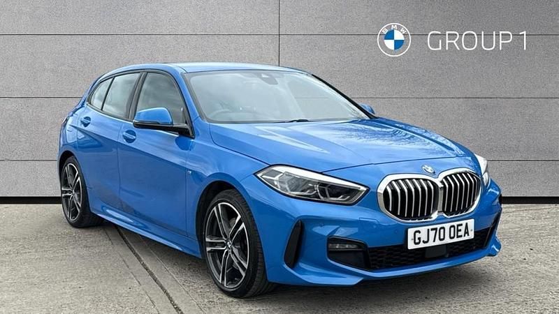 Used BMW 118 M Sport 140 HP (102 kW) 2020 Blue Hatchback