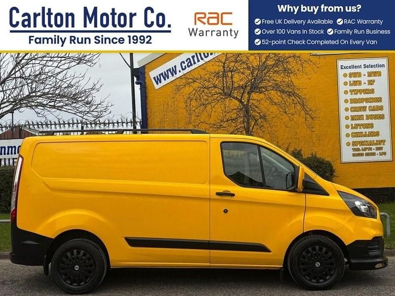 Used Ford Transit Custom S 2021 Yellow Van