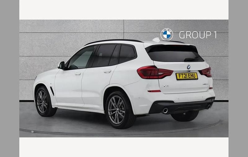Used BMW X3 M Sport 190 HP (139 kW) 2021 White SUV