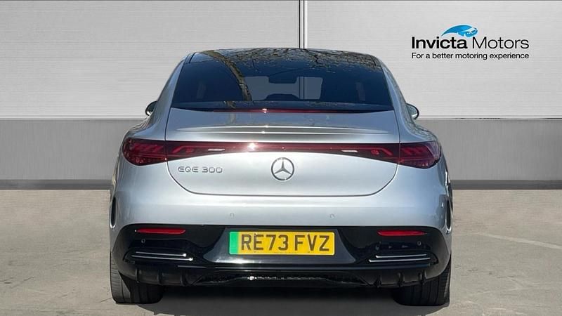 Used Mercedes EQE300 AMG Line Premium Plus 180 kW (245 HP) 2023 Silver Sedan