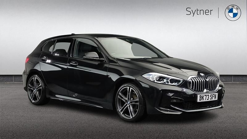 Black Used 2023 BMW 118 M Sport Hatchback | £22,000 (Good price) - Image 1/4