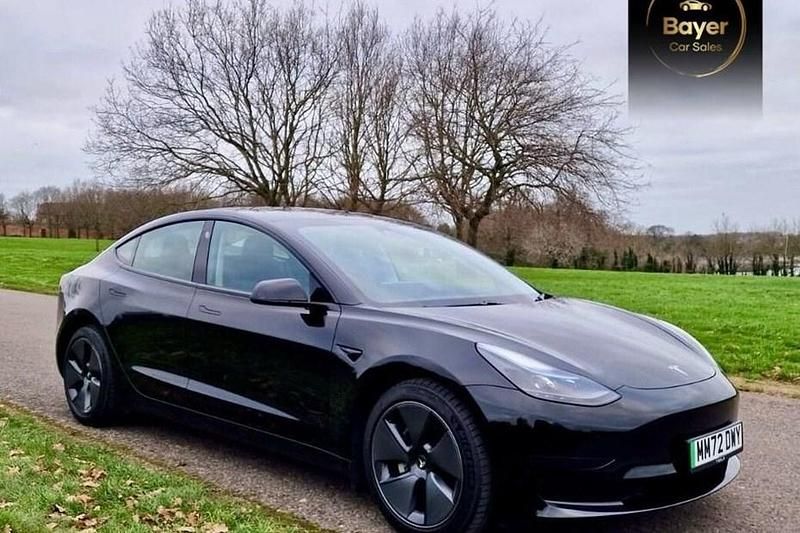 Black Used 2022 Tesla Model 3 RWD Sedan | £20,685 (Fair price) - Image 1/1
