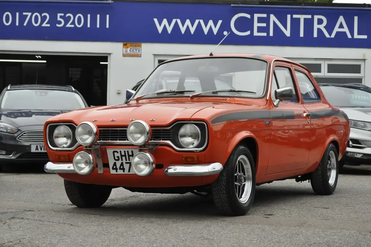 Used Ford Escort 1973 Red Coupe
