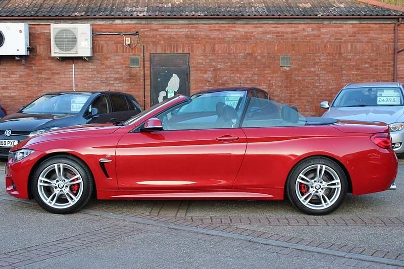Used BMW 420 M Sport 2018 Red Cabriolet