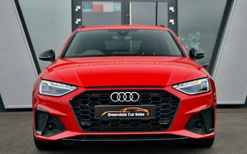 Used Audi A4 Black Edition 150 HP (110 kW) 2021 Red Estate